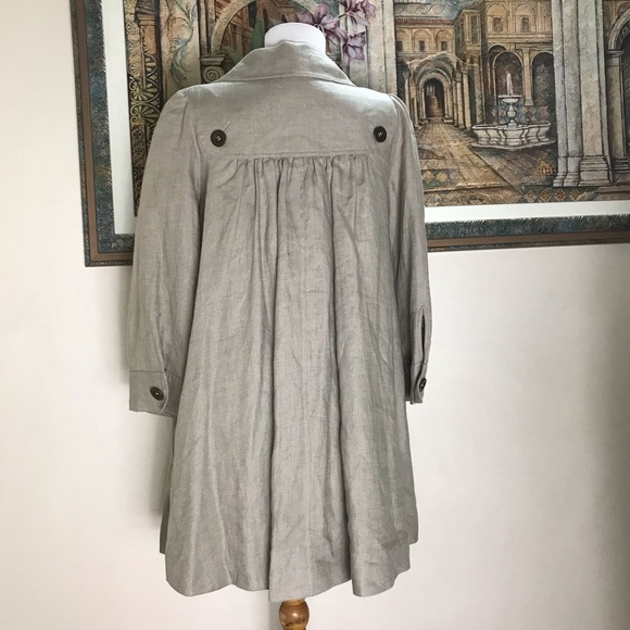 H&M Swing Coat Size 6 - Picture 2 of 7